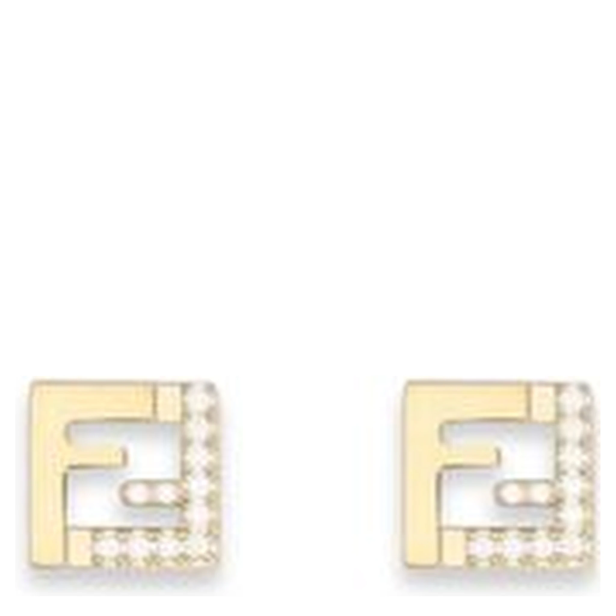 Gold Brass Earrings