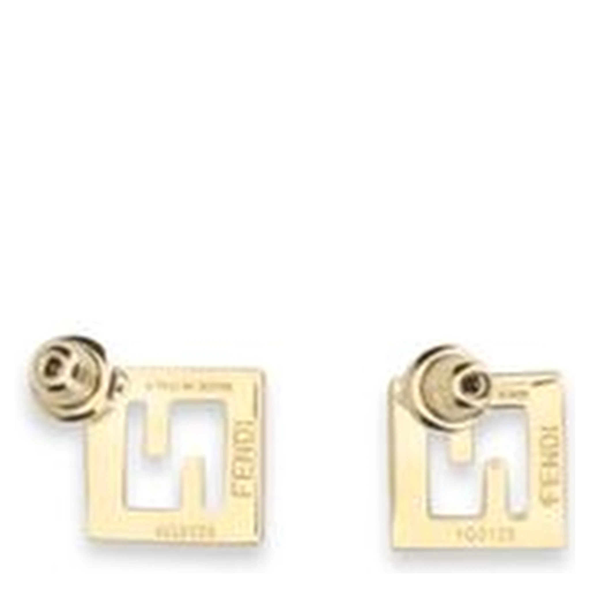 Gold Brass Earrings