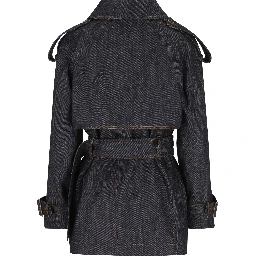 Burberry Coats Blue