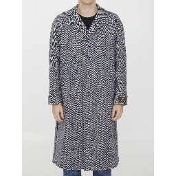 Houndstooth coat