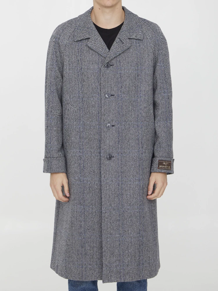 Houndstooth coat