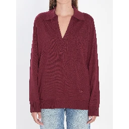 Wool polo