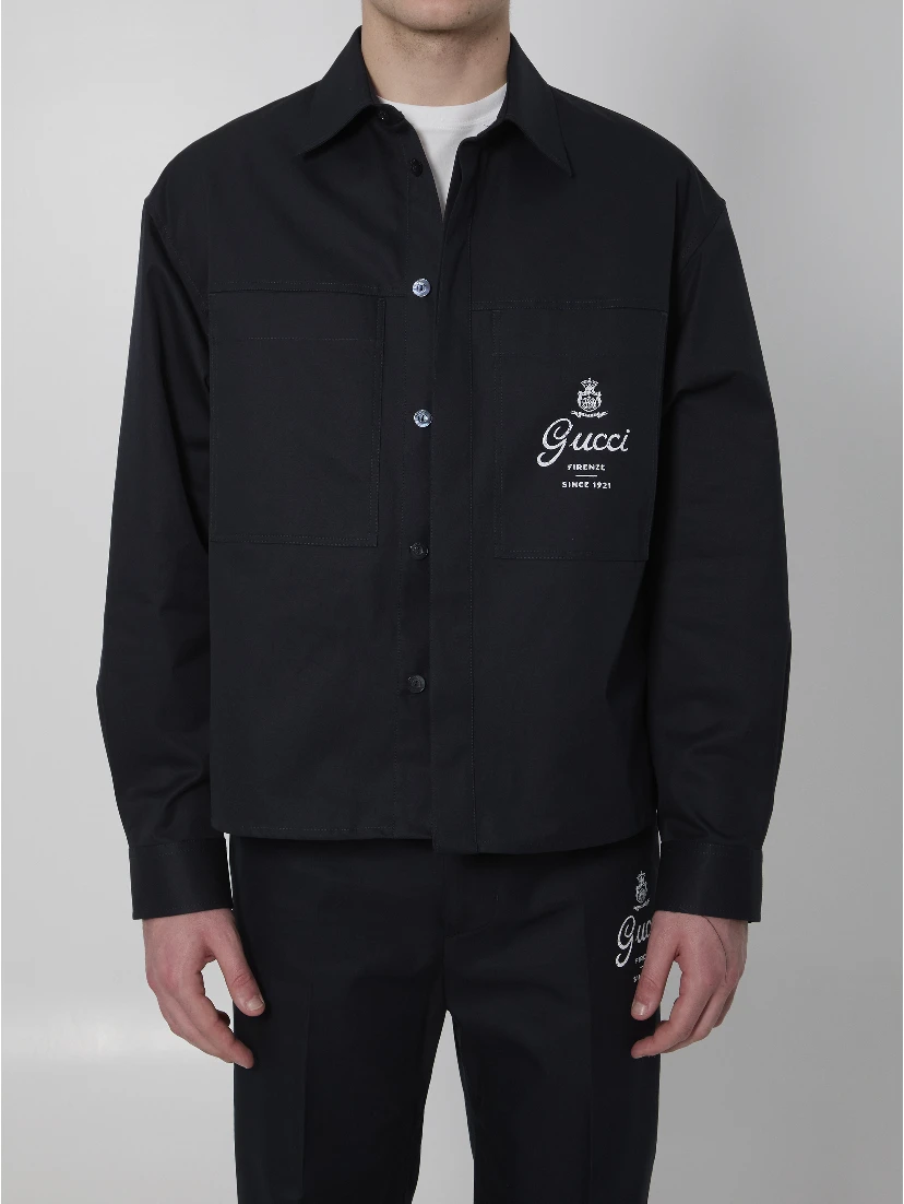 Cotton twill shirt