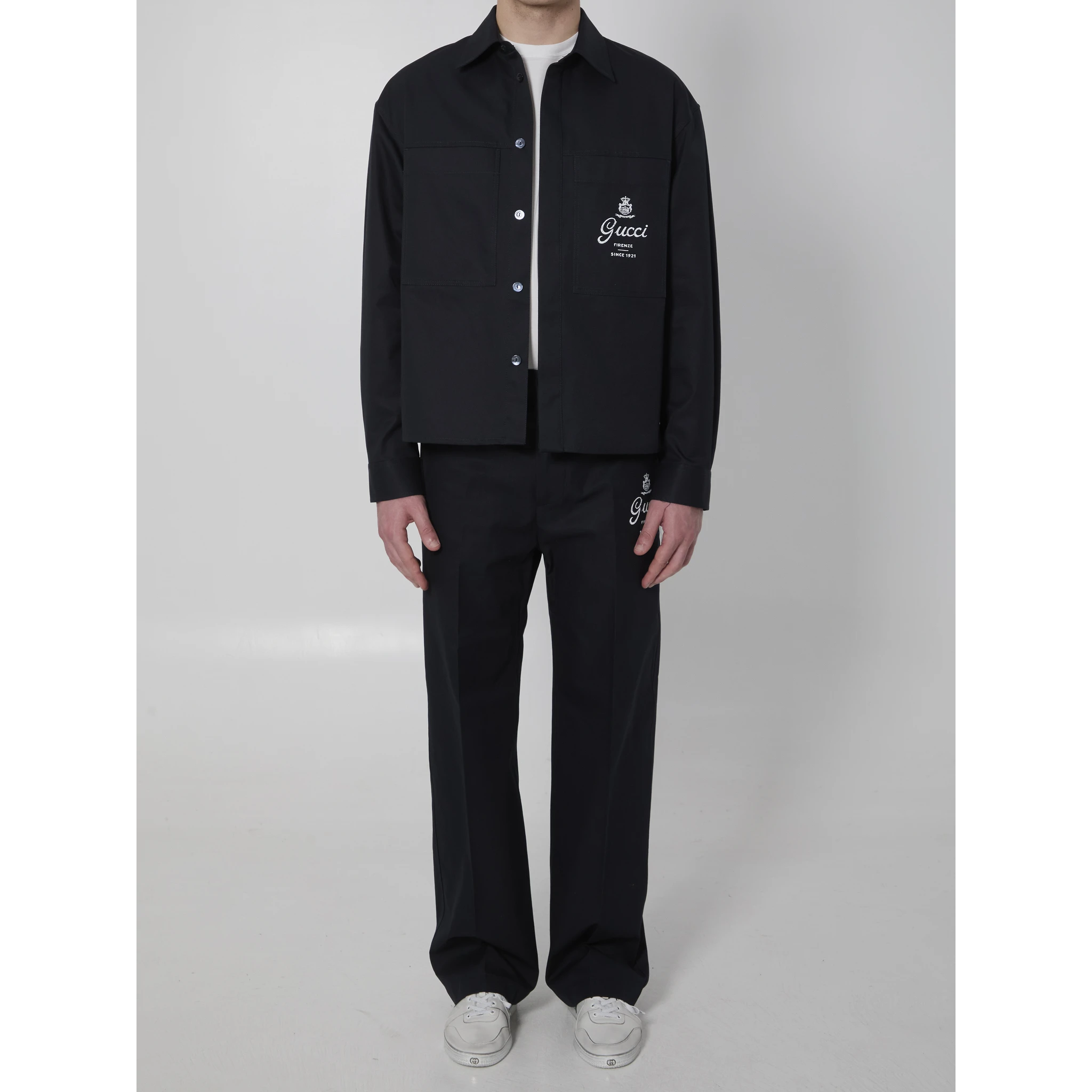Cotton twill shirt