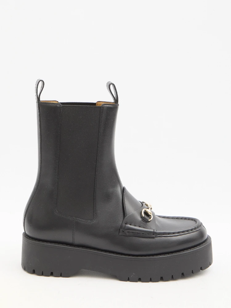 Horsebit boots