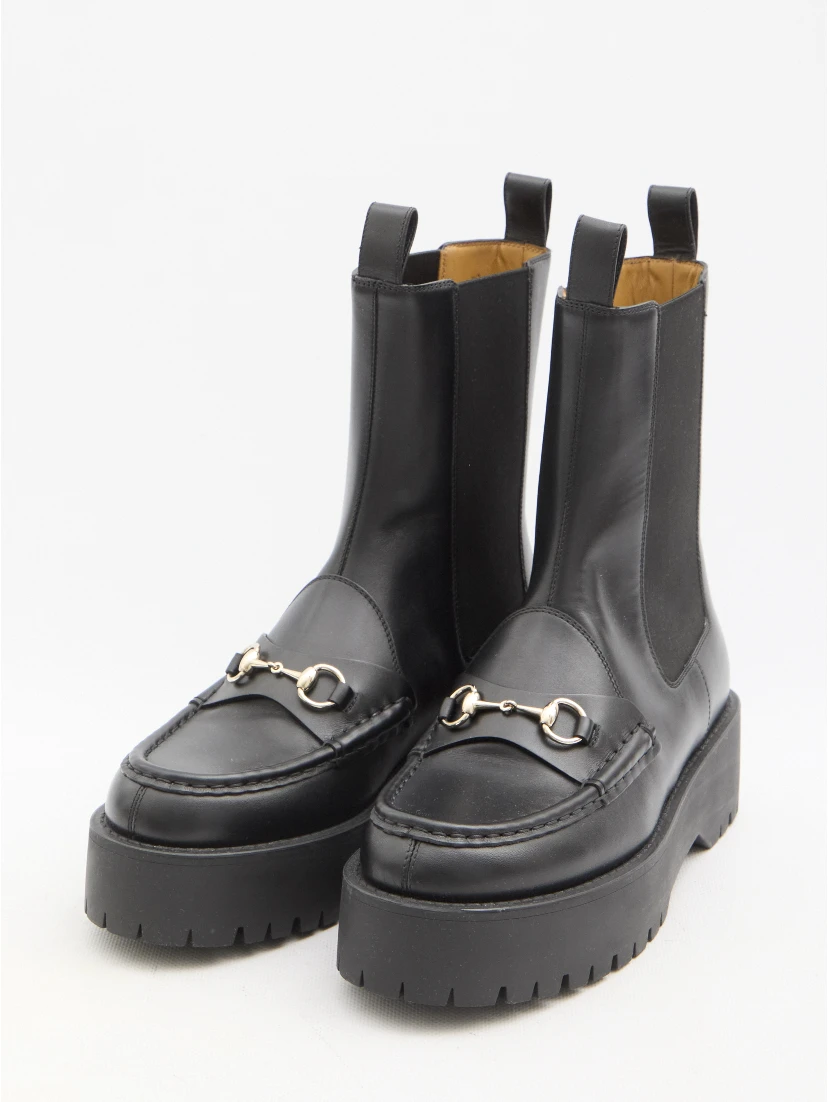 Horsebit boots