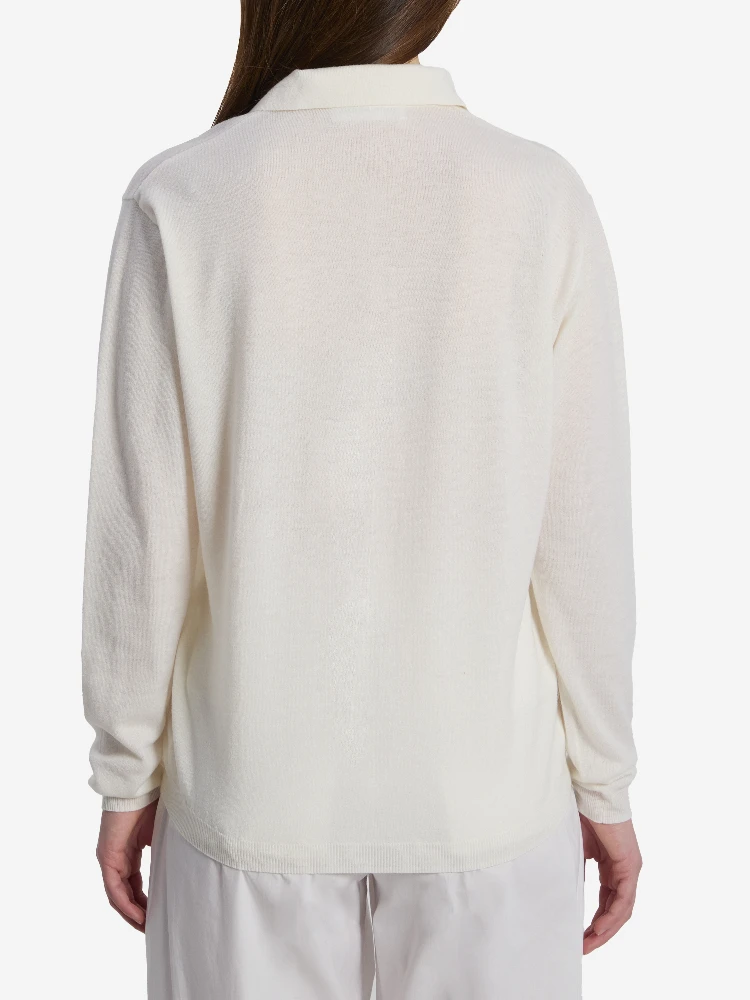 Tala knit V-neck polo alternative