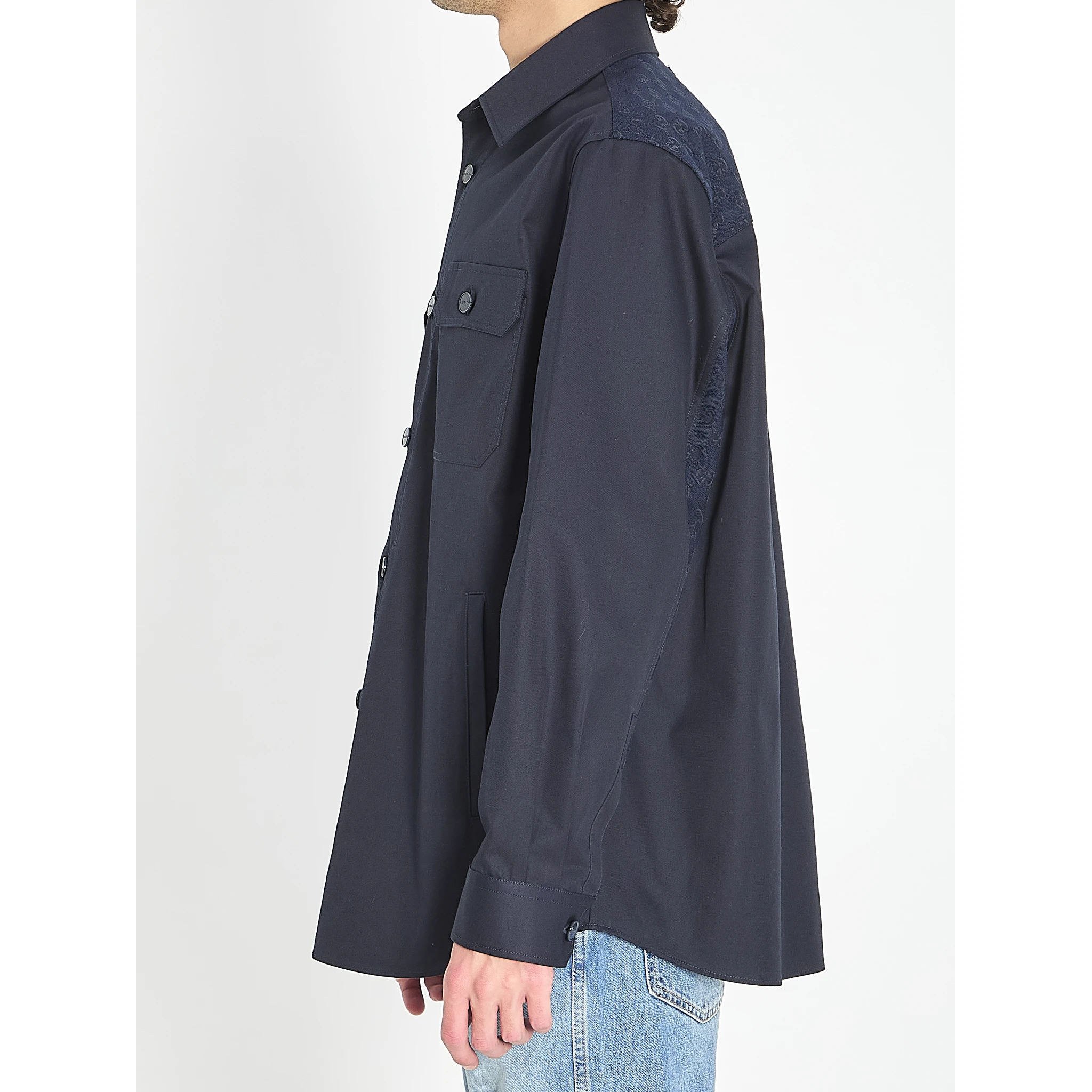 Cotton twill shirt