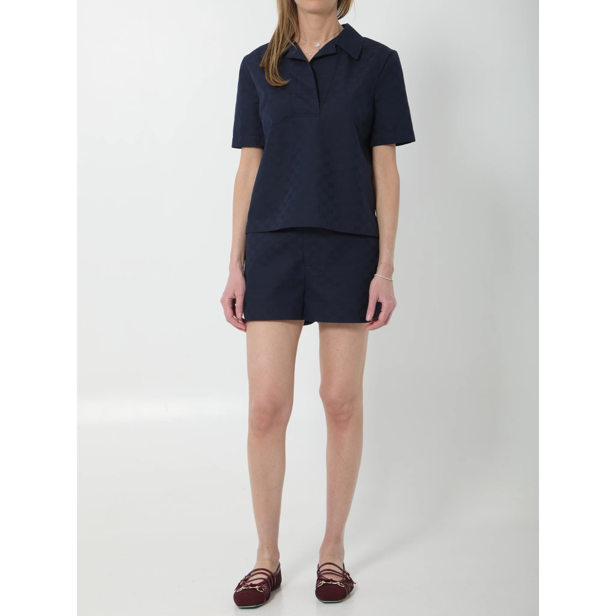 GG fabric shorts