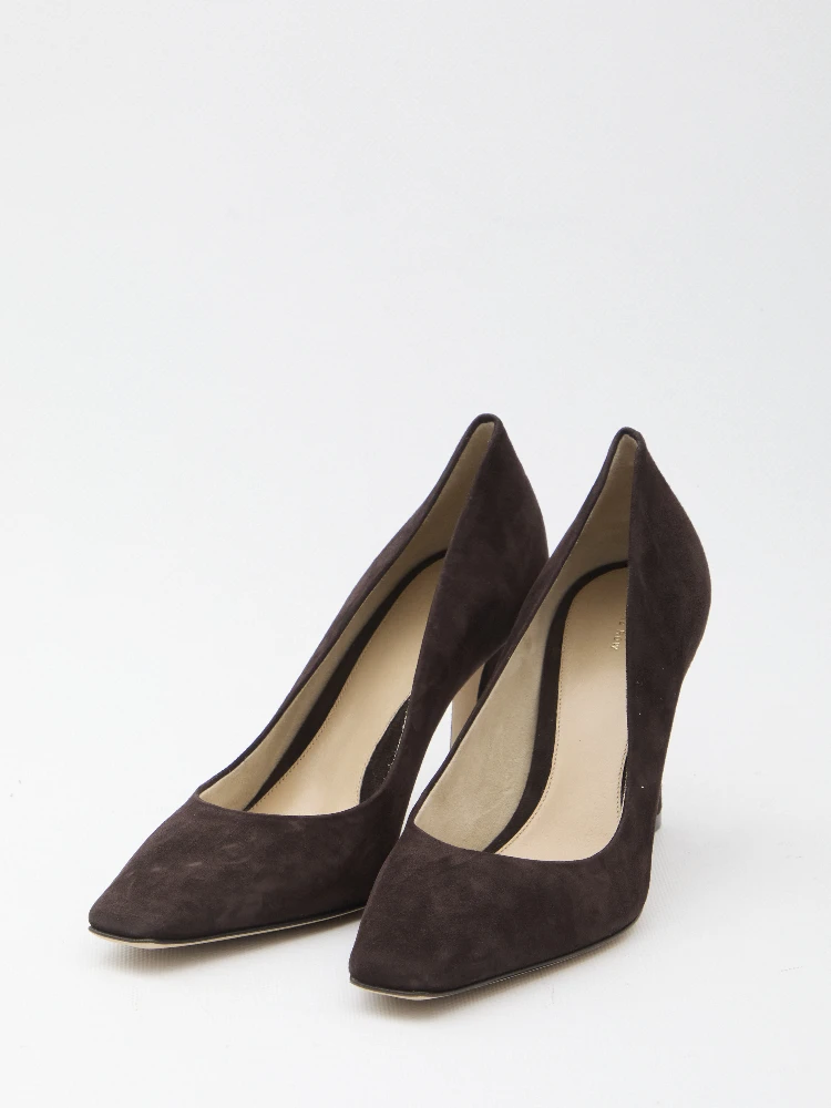 Pumps Carla 80 in suede alternative
