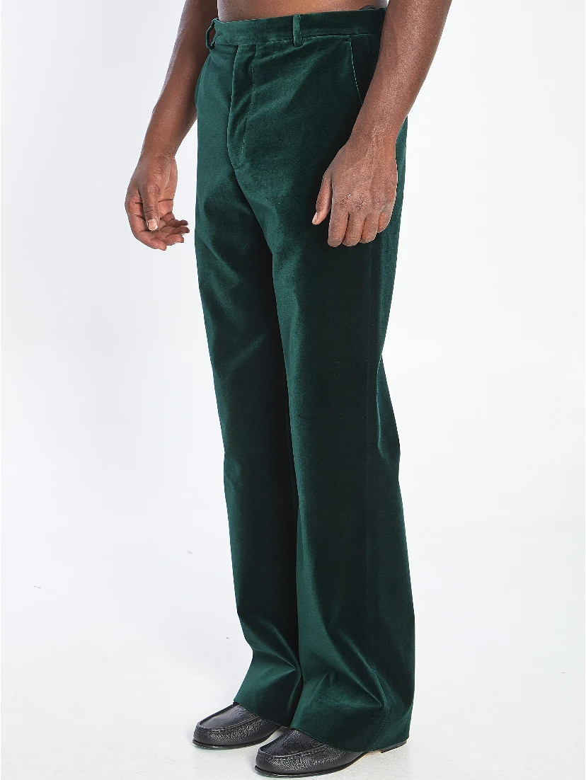 Velvet trousers