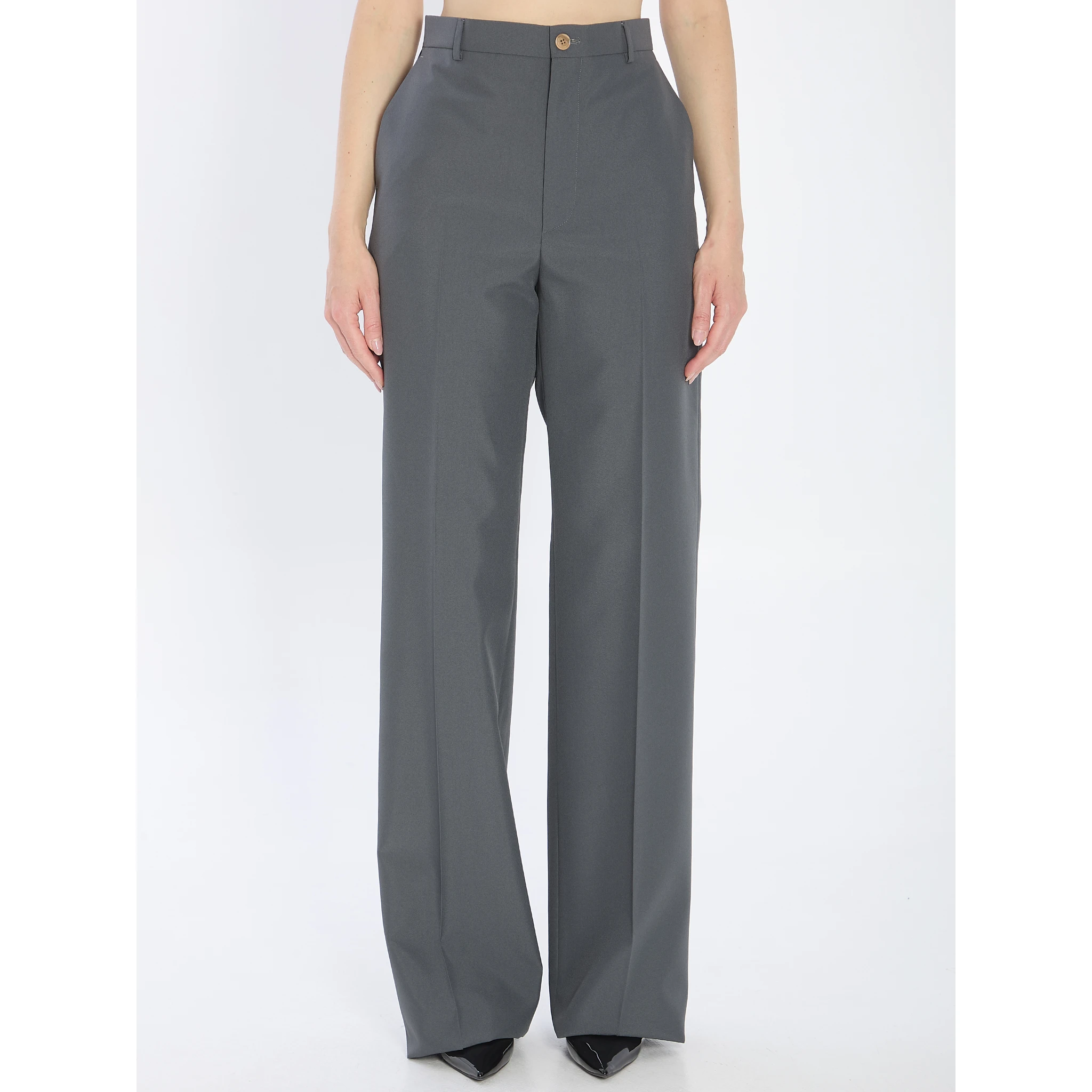 Technical panama trousers