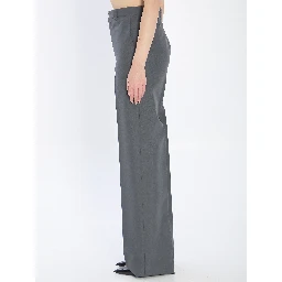 Technical panama trousers
