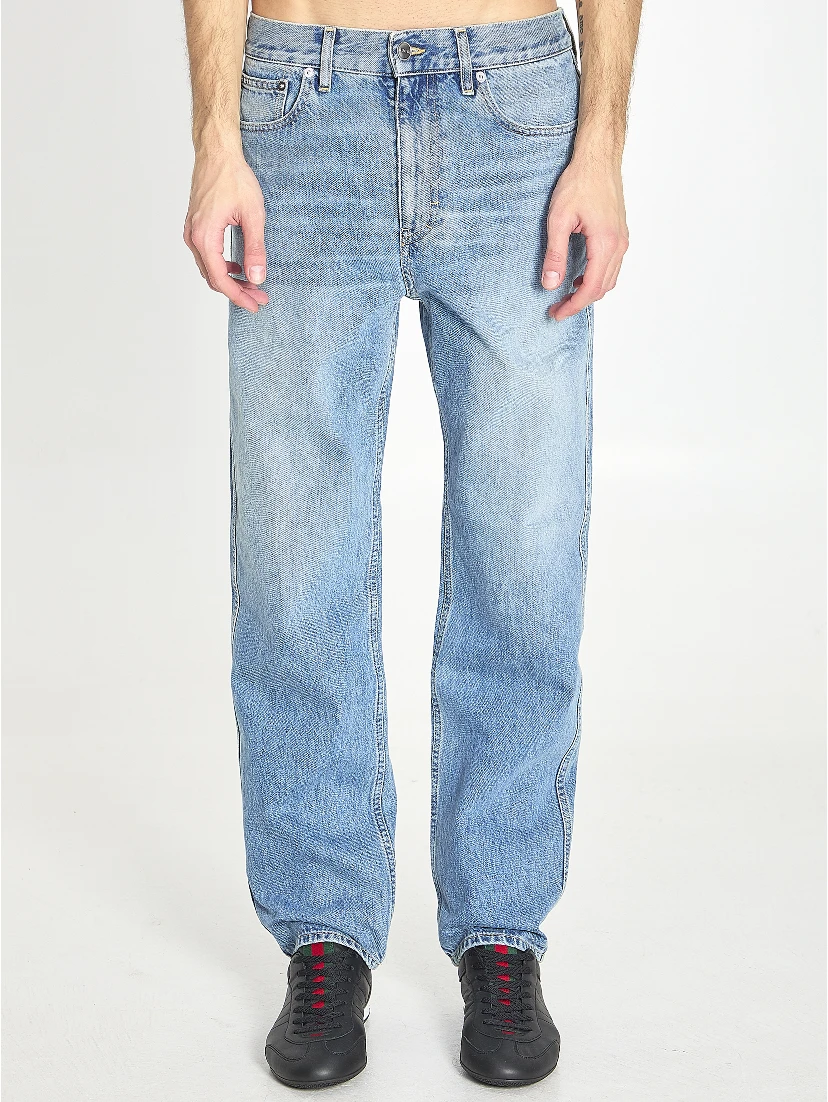 Slim fit trousers