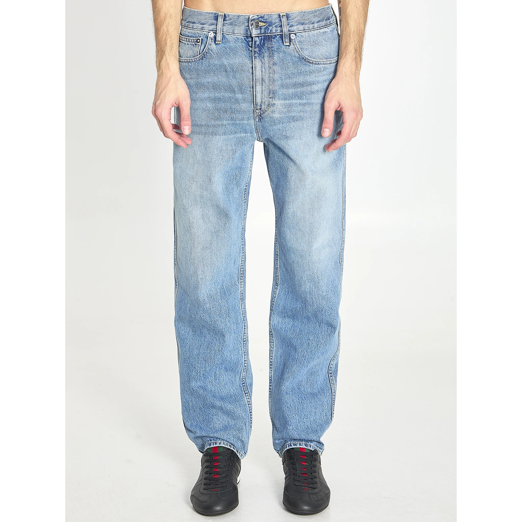 Slim fit trousers