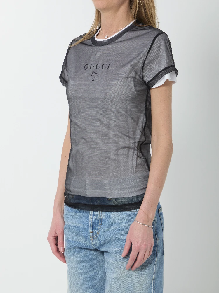 Double-layer jersey T-shirt alternative