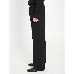 Silk georgette pants