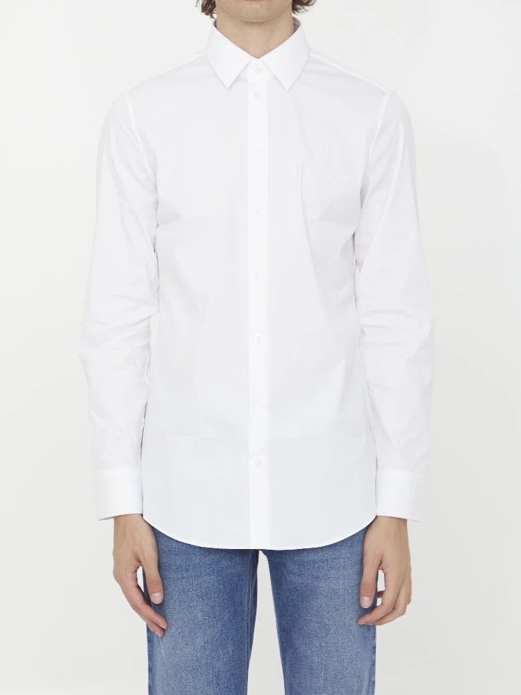 Cotton poplin shirt