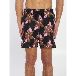Infinity print swimsuit