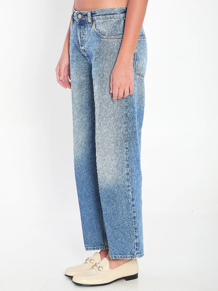 Straight-cut jeans alternative