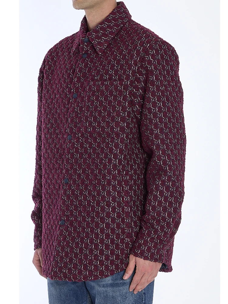 GG bouclé overshirt alternative