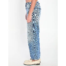 Straight-cut jeans
