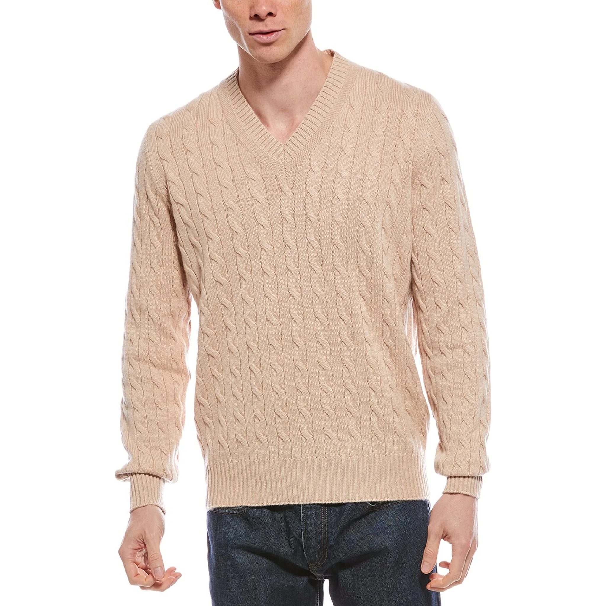 Brown Cashmere Sweatshirt