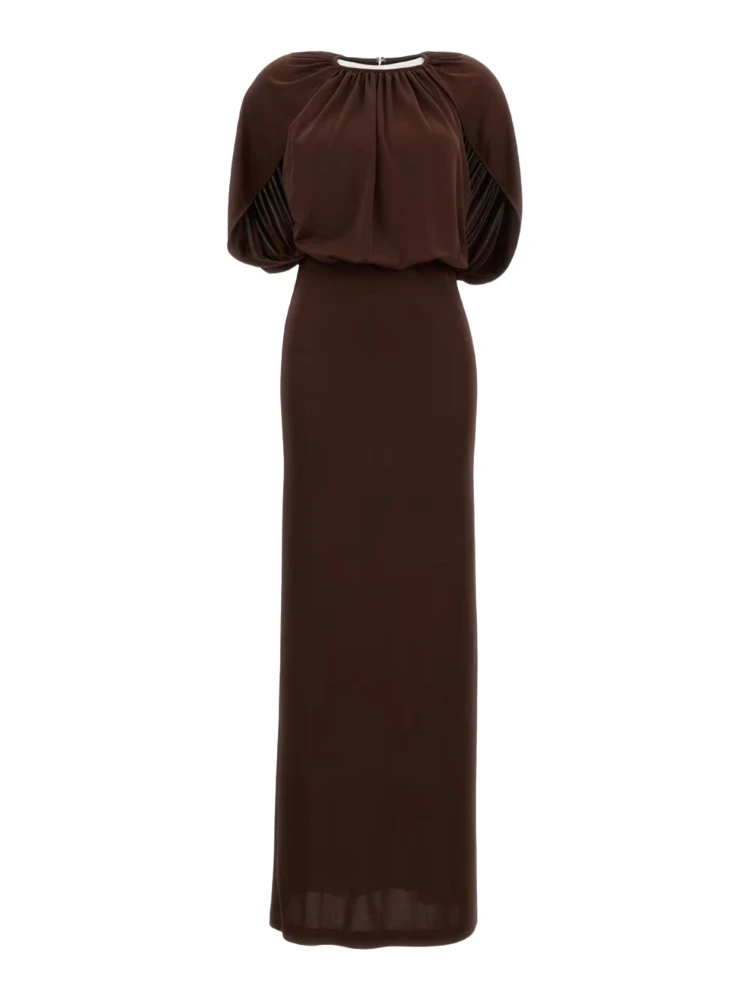 LONG CAPE DRESS