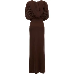 LONG CAPE DRESS