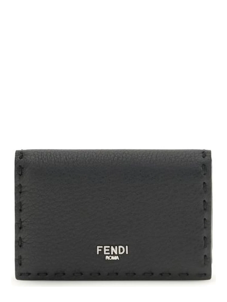 Black Calf Leather Bos Taurus Wallet