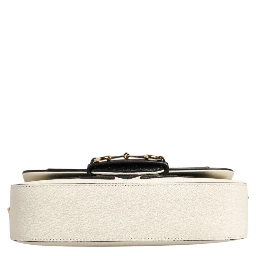 Gucci x Adidas Horsebit 1955 Shoulder Bag Black/White