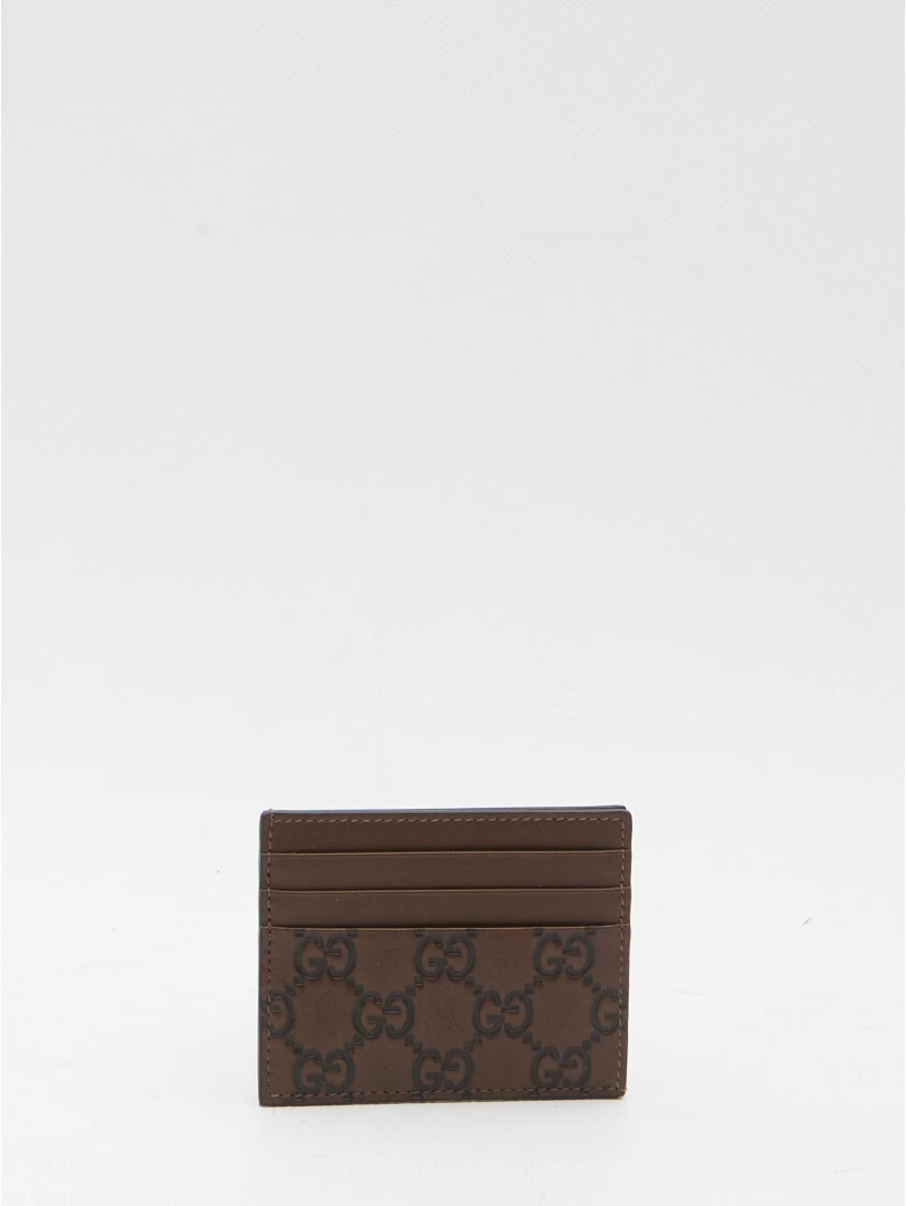 GG Emblem card holder