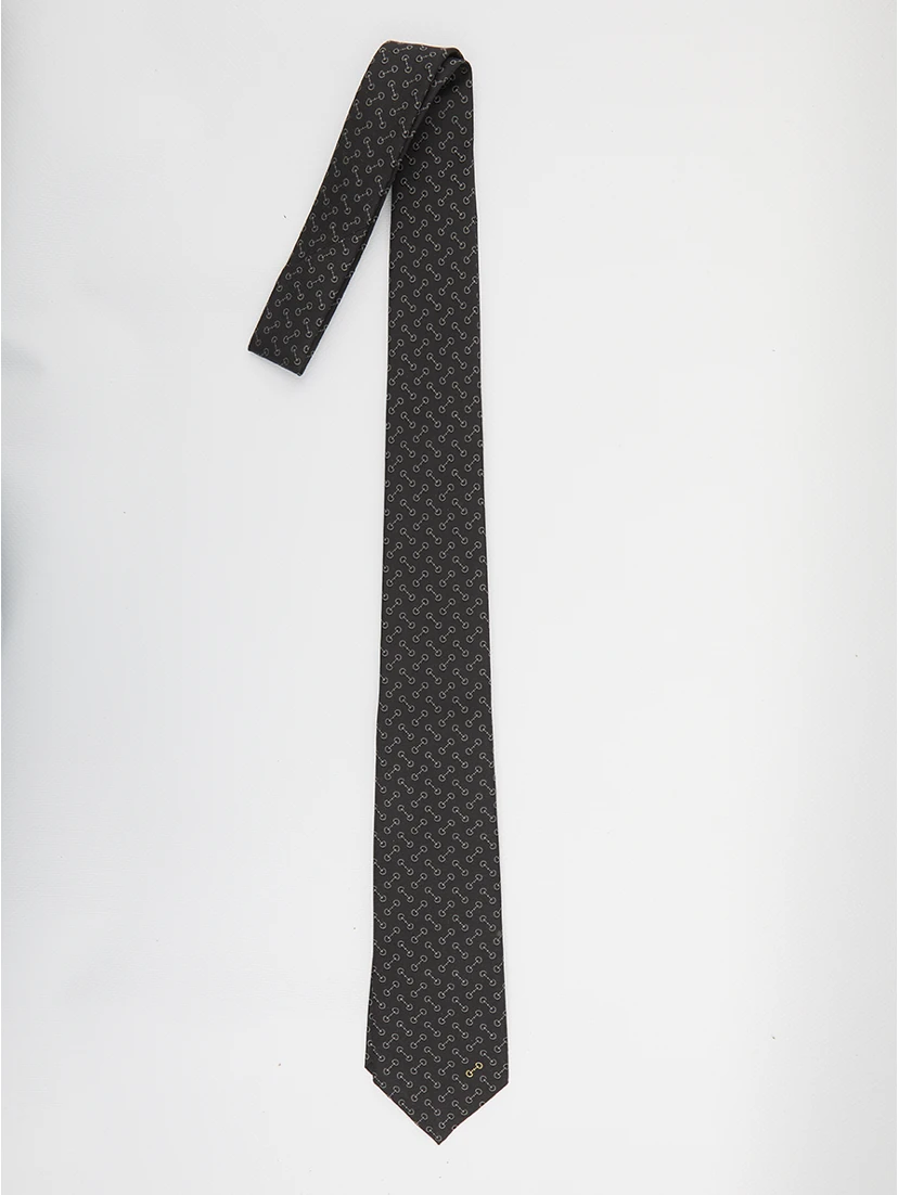 Tie with Horsebit