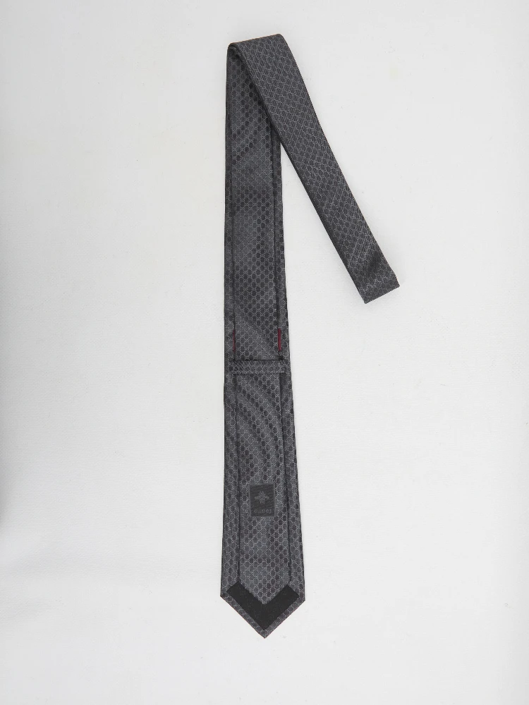 GG silk jacquard tie alternative