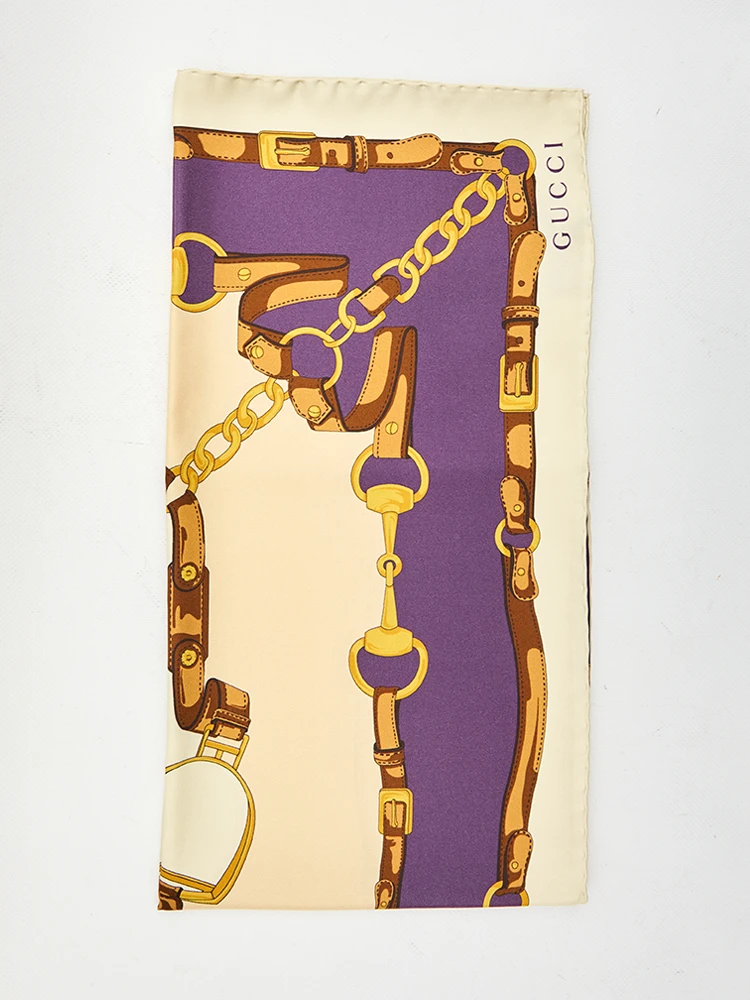 Silk twill carré