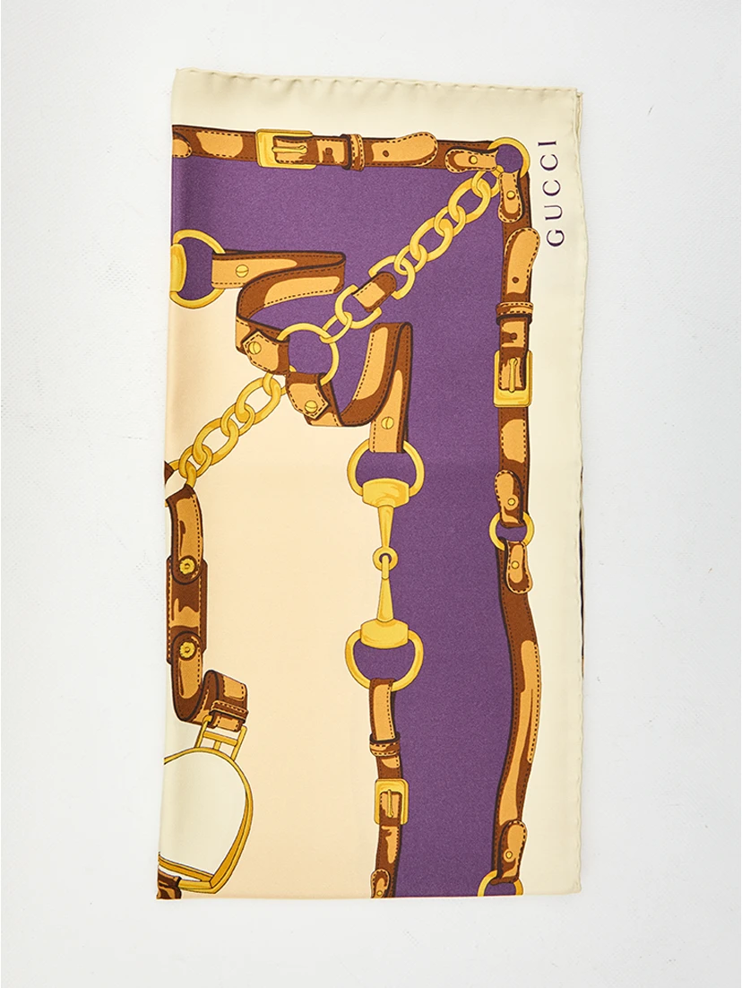 Silk twill carré