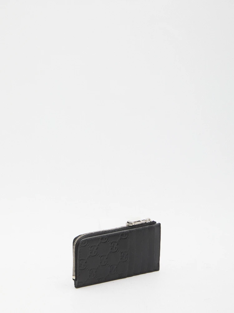 Card holder with zip alternative