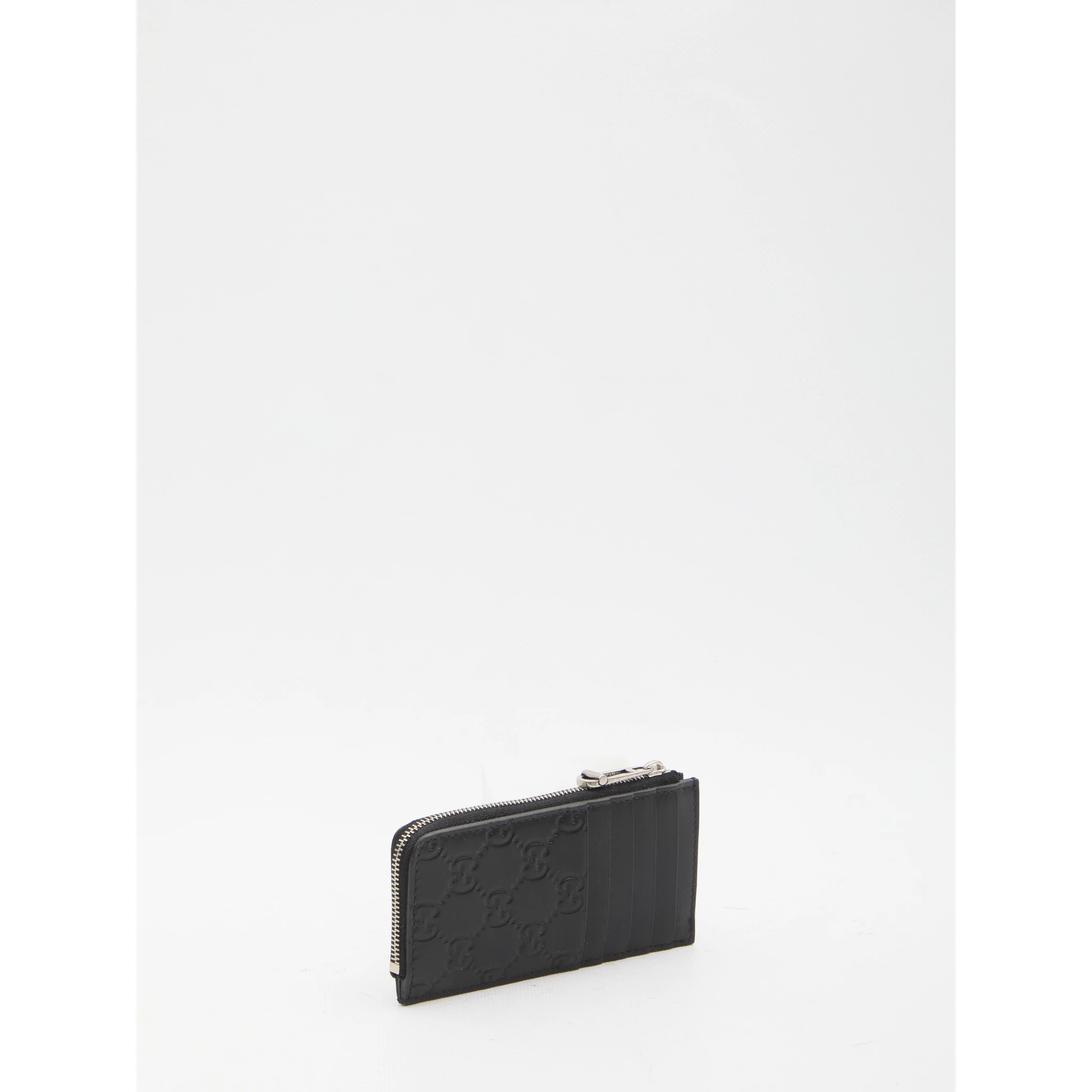 Card holder with zip