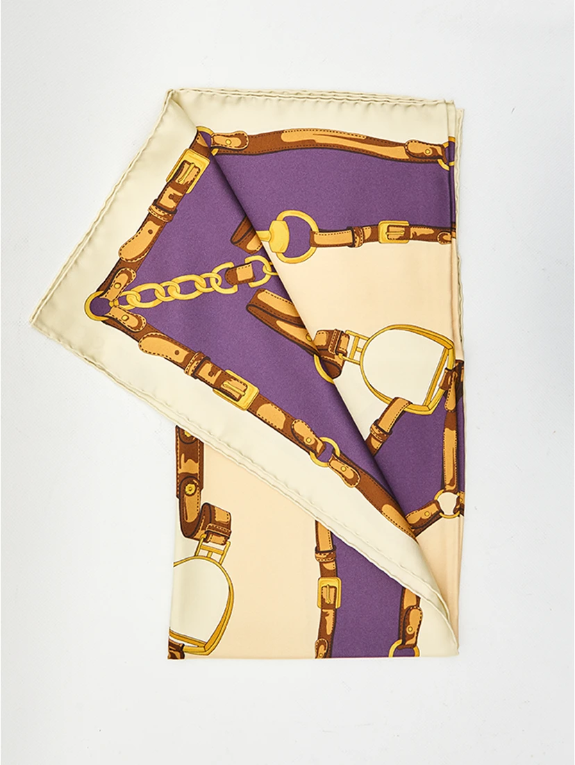 Silk twill carré