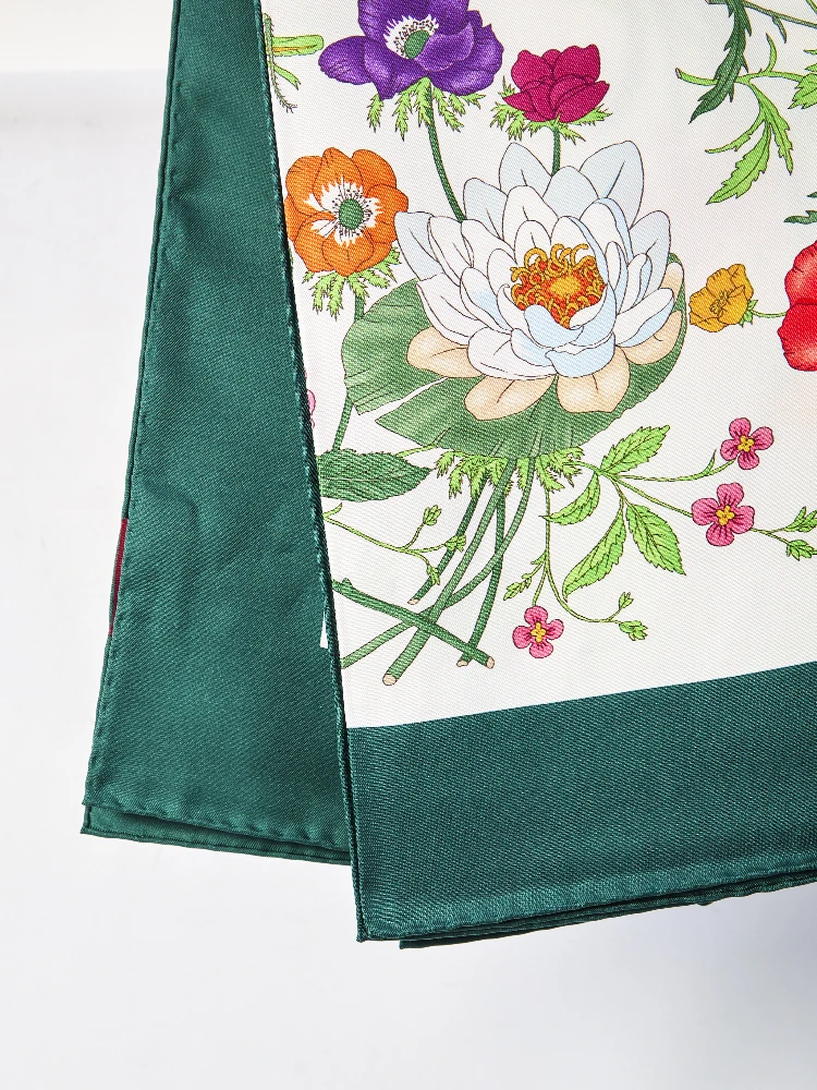 Flora print carré alternative