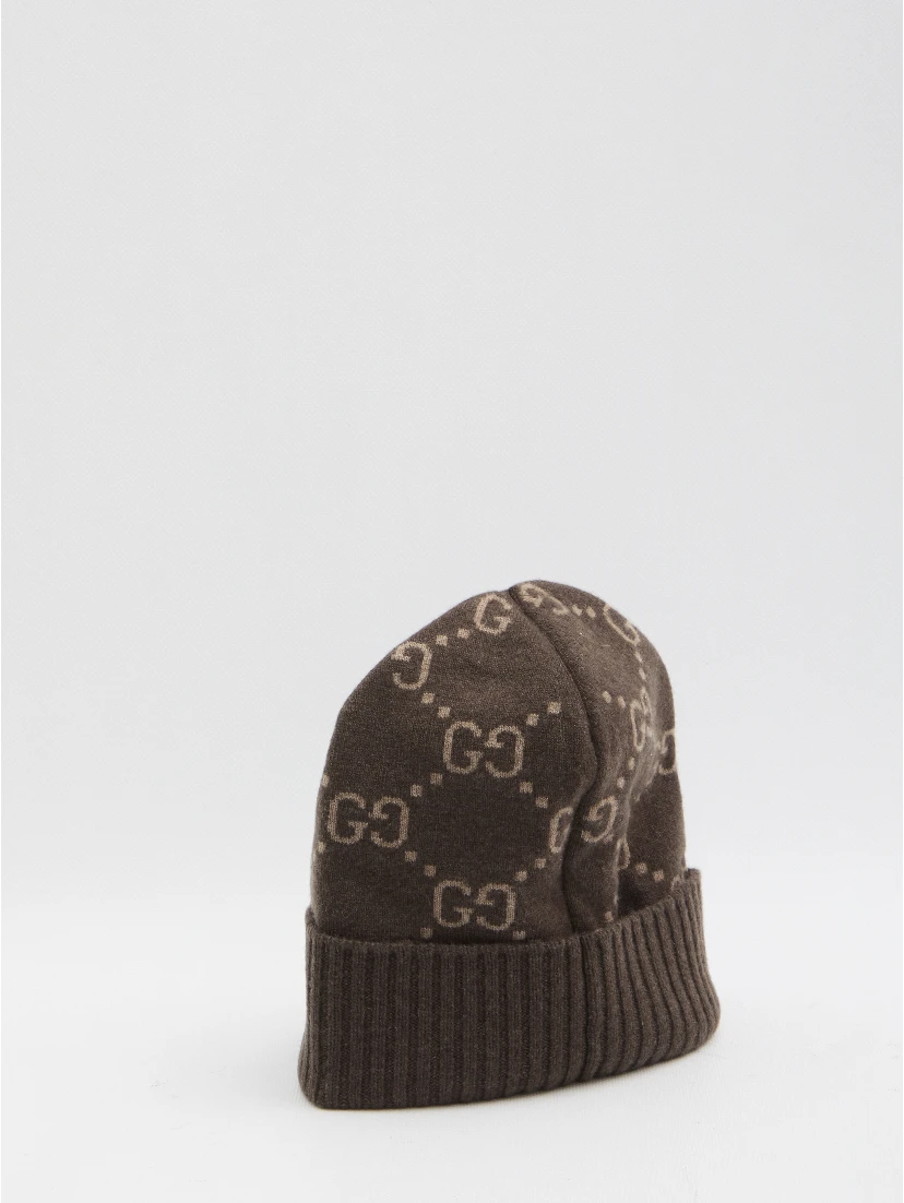 GG beanie in cashmere