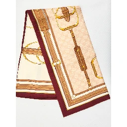 Printed silk twill carré