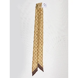 Printed silk chiffon ribbon