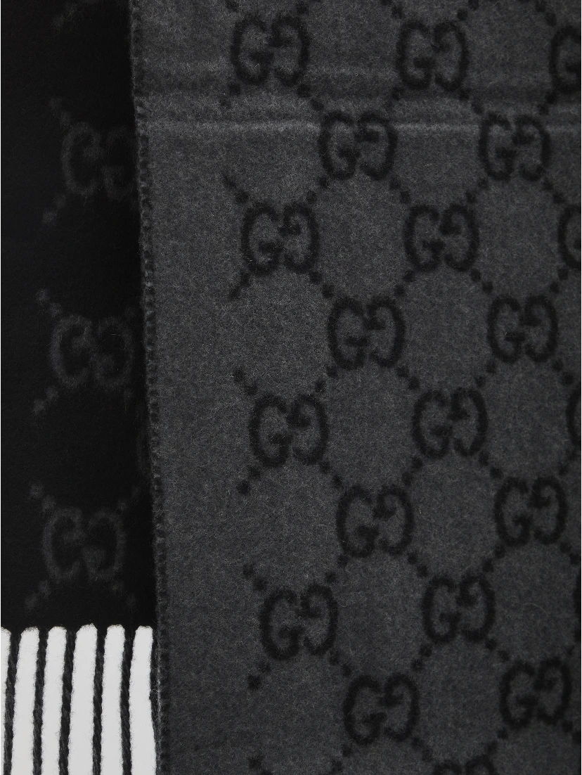 GG cashmere scarf
