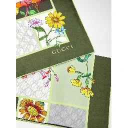 Silk twill scarf