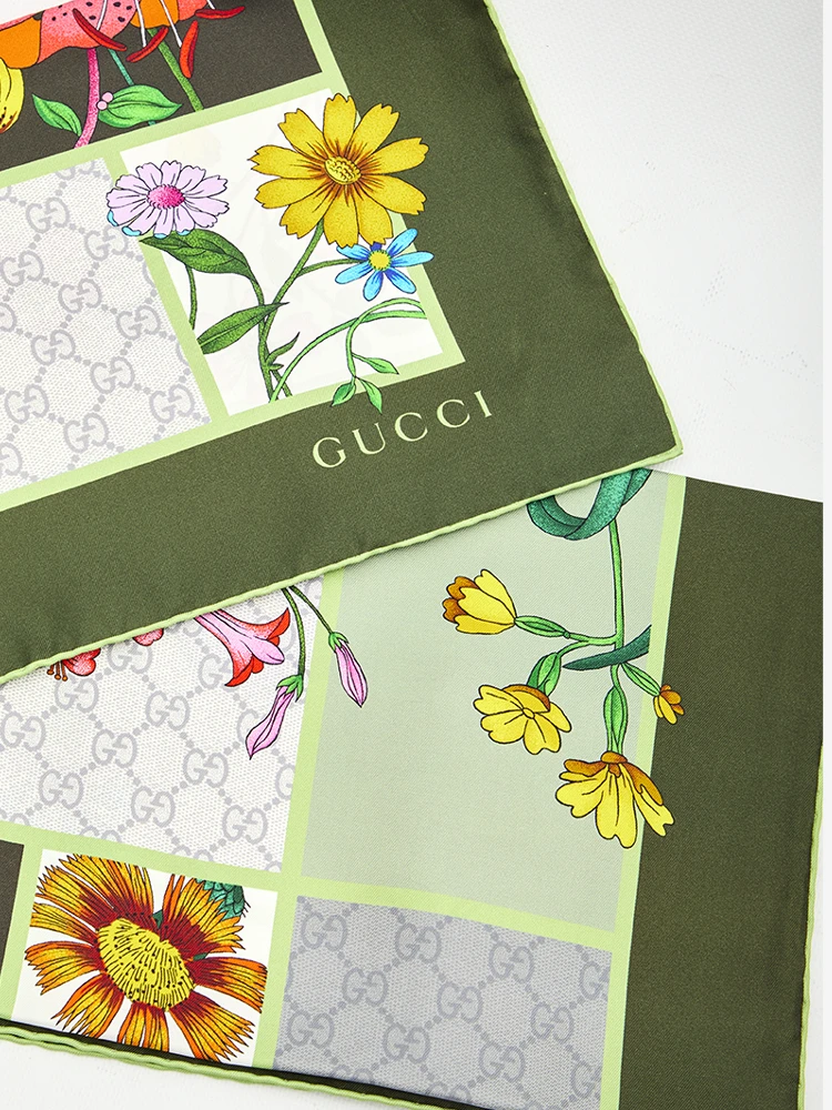 Silk twill scarf alternative