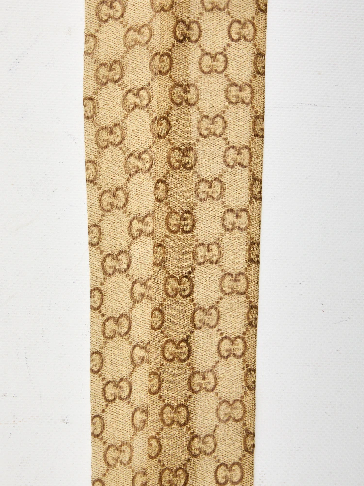 Printed silk chiffon ribbon alternative