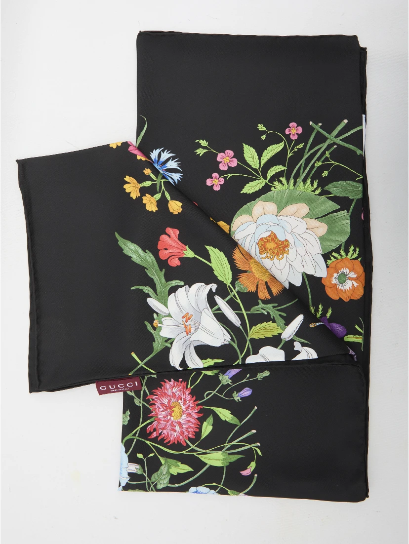 Silk twill carré