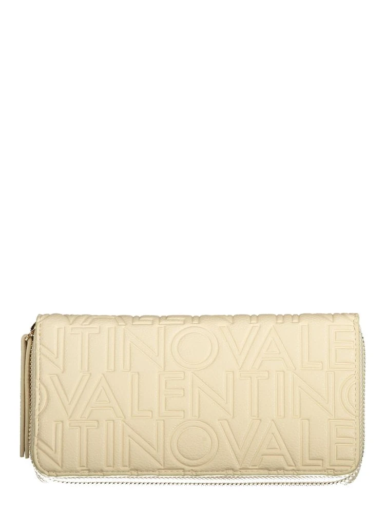 Beige Polyurethane Women Wallet alternative