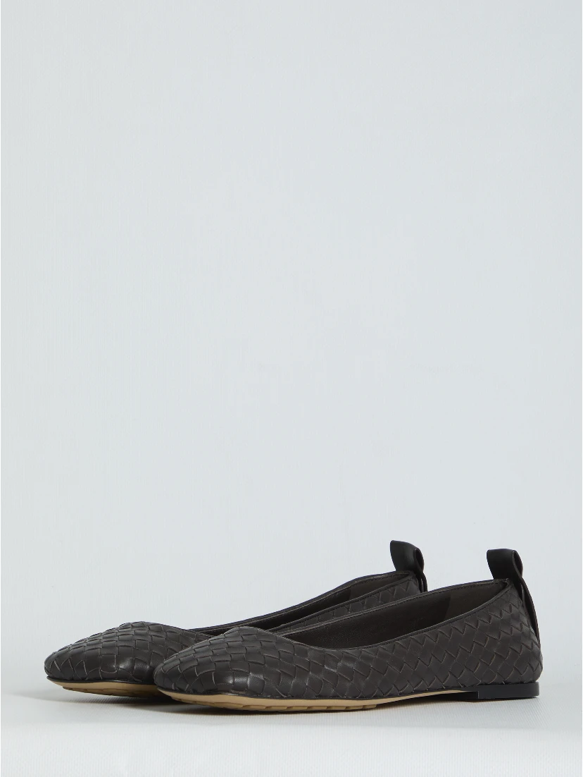 Espresso Charlotte ballet flats